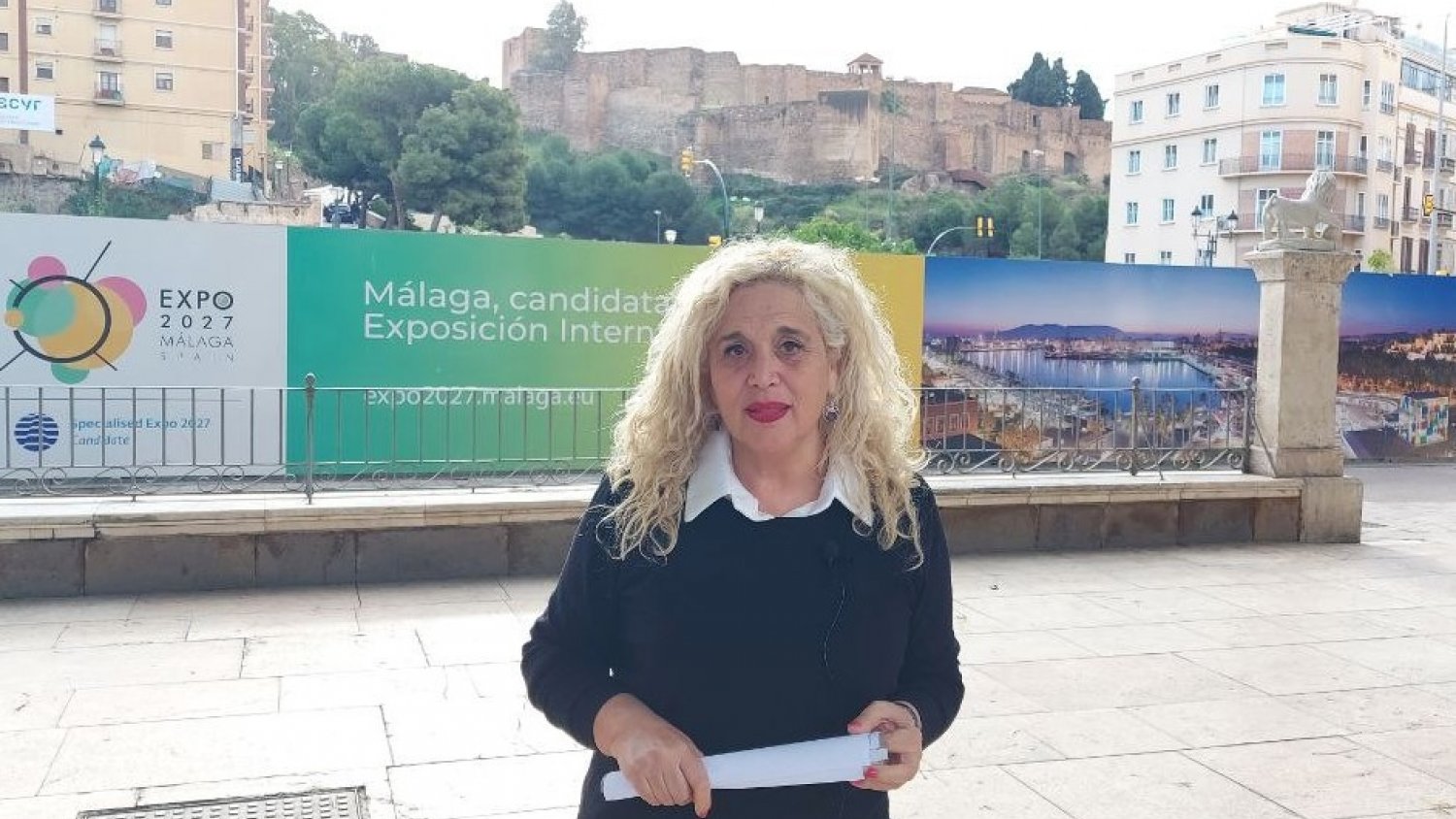 IU reclama que se reformule el proyecto del Astoria para preservar las vistas de la Alcazaba