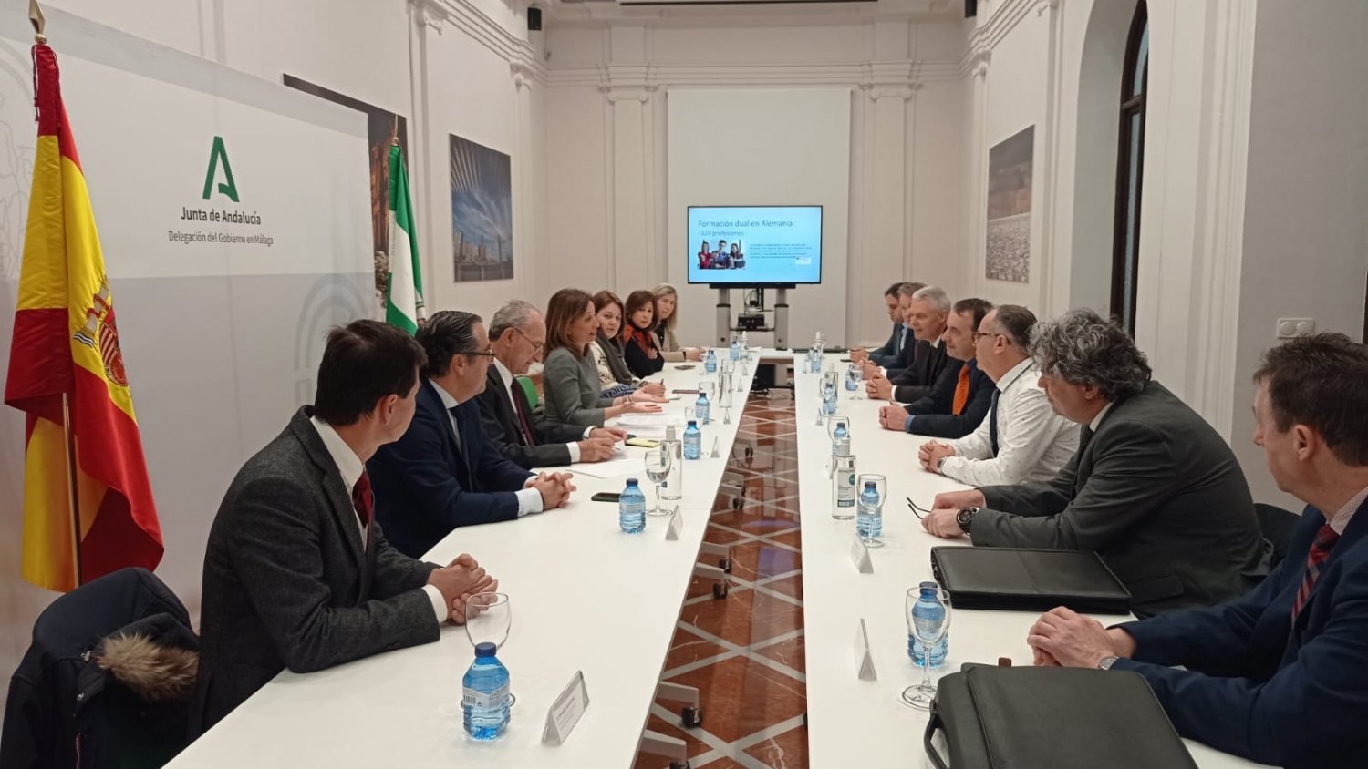 Málaga y Hesse estrechan lazos en proyectos de formación profesional