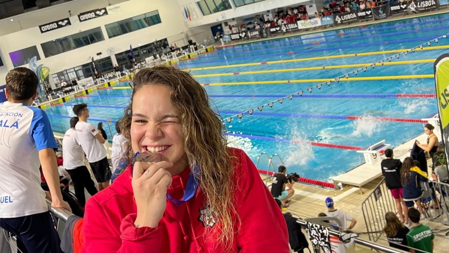 Carmen Balbuena conquista la plata en 200 mariposa en el Meeting Internacional de Lisboa