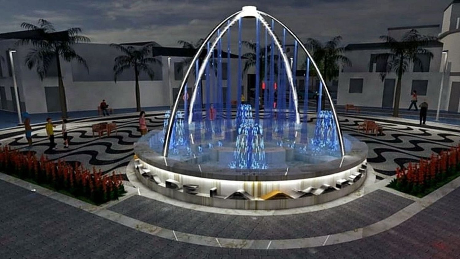 Infraestructuras abre este fin de semana al uso peatonal la plaza de la Axarquía de Torre del Mar