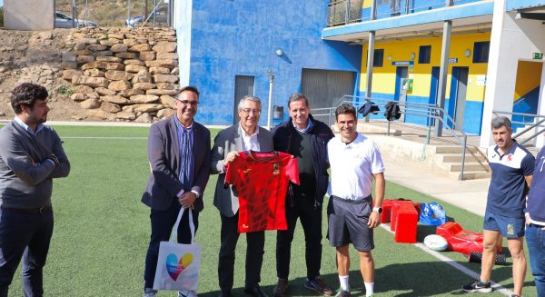 La selección española de rugby 7 prepara las series mundiales en Rincón de la Victoria