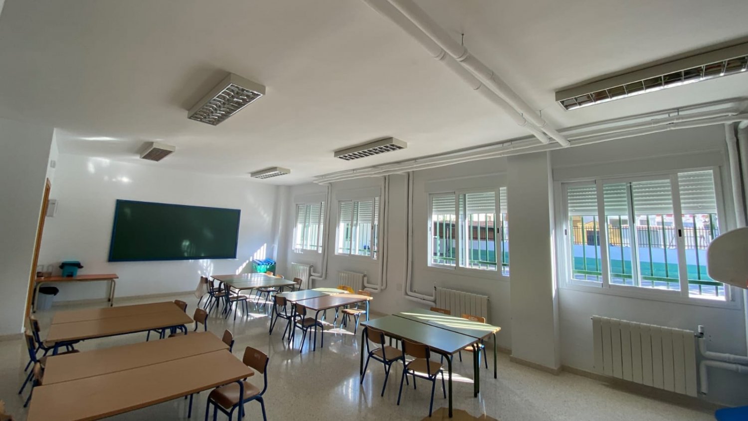 Educación invierte más de 318.000 euros en renovar el sistema de calefacción del CEIP Virgen de la Aurora de Arriate