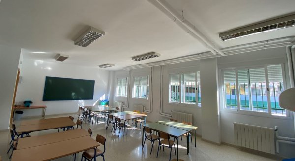 Educación invierte más de 318.000 euros en renovar el sistema de calefacción del CEIP Virgen de la Aurora de Arriate