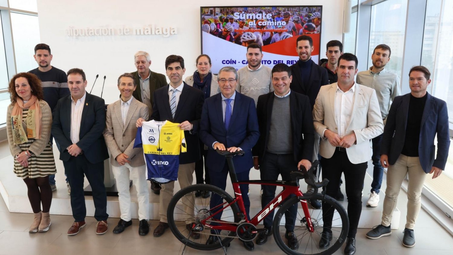 La Cicloturista Coín-Caminito del Rey celebra su segunda edición con 750 deportistas de todo el país