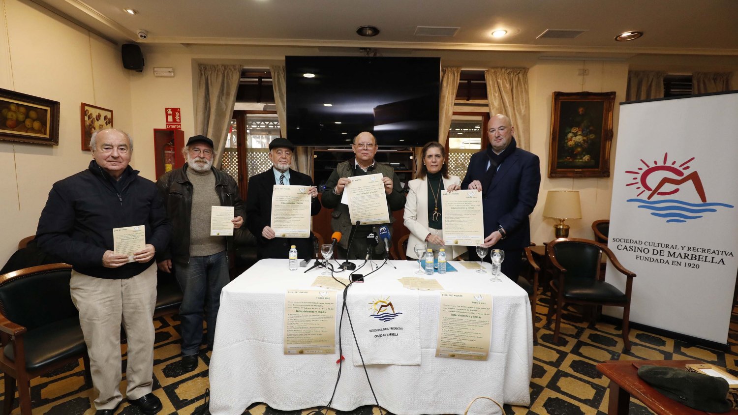 El Ayuntamiento de Marbella respalda la charla coloquio ‘La fraternidad como lema de fe’