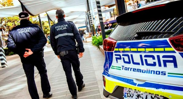 La Policía Local frustra un robo en una joyería en el centro de Torremolinos a plena luz del día