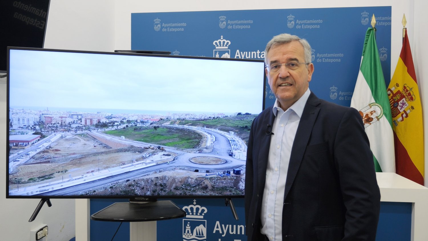 Las obras para urbanizar el Camino de las Mesas alcanzan el 90% de ejecución
