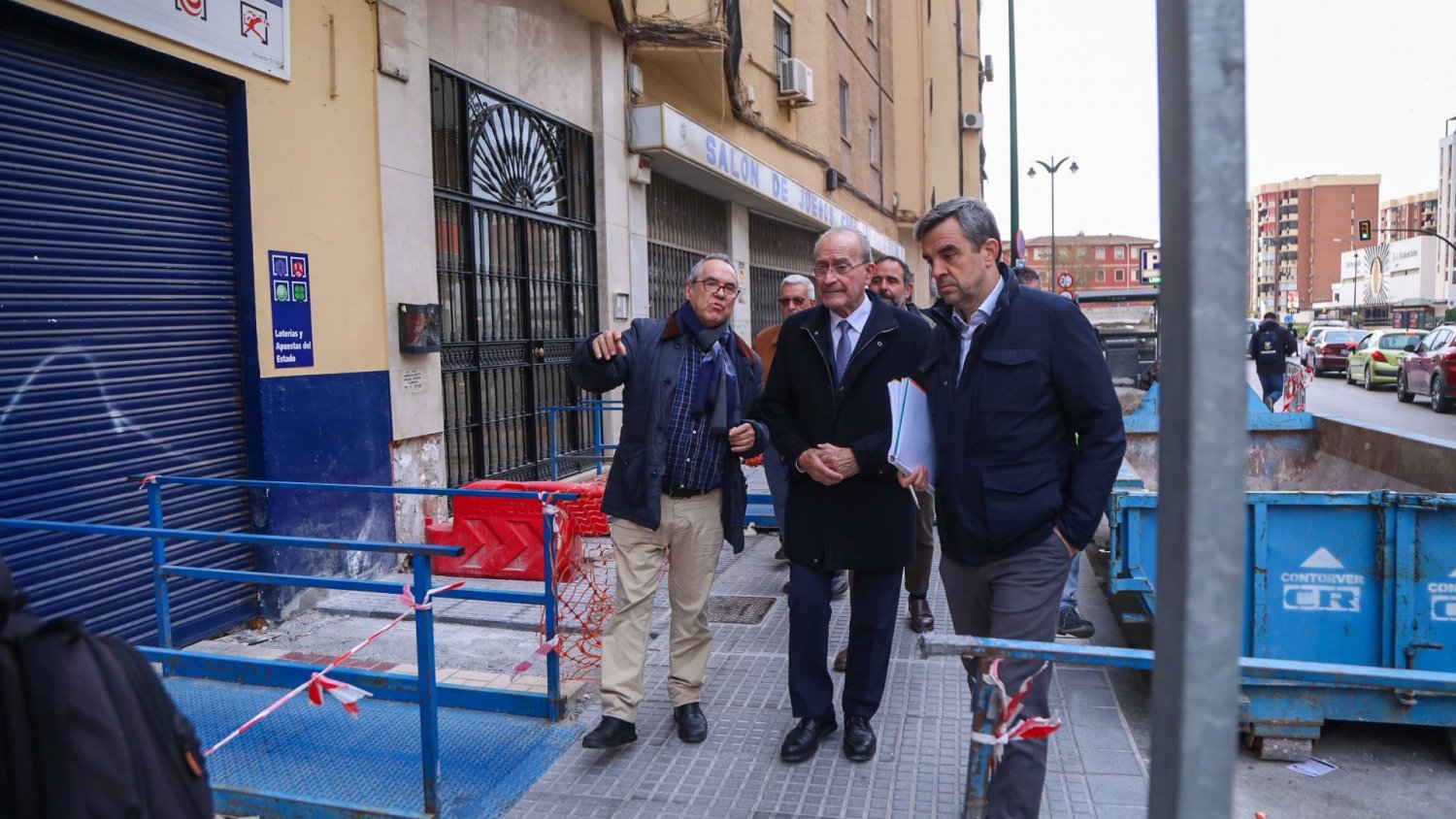 La primera fase de urbanización del Paseo de los Tilos alcanza el 90% de ejecución