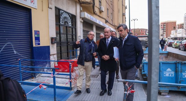 La primera fase de urbanización del Paseo de los Tilos alcanza el 90% de ejecución