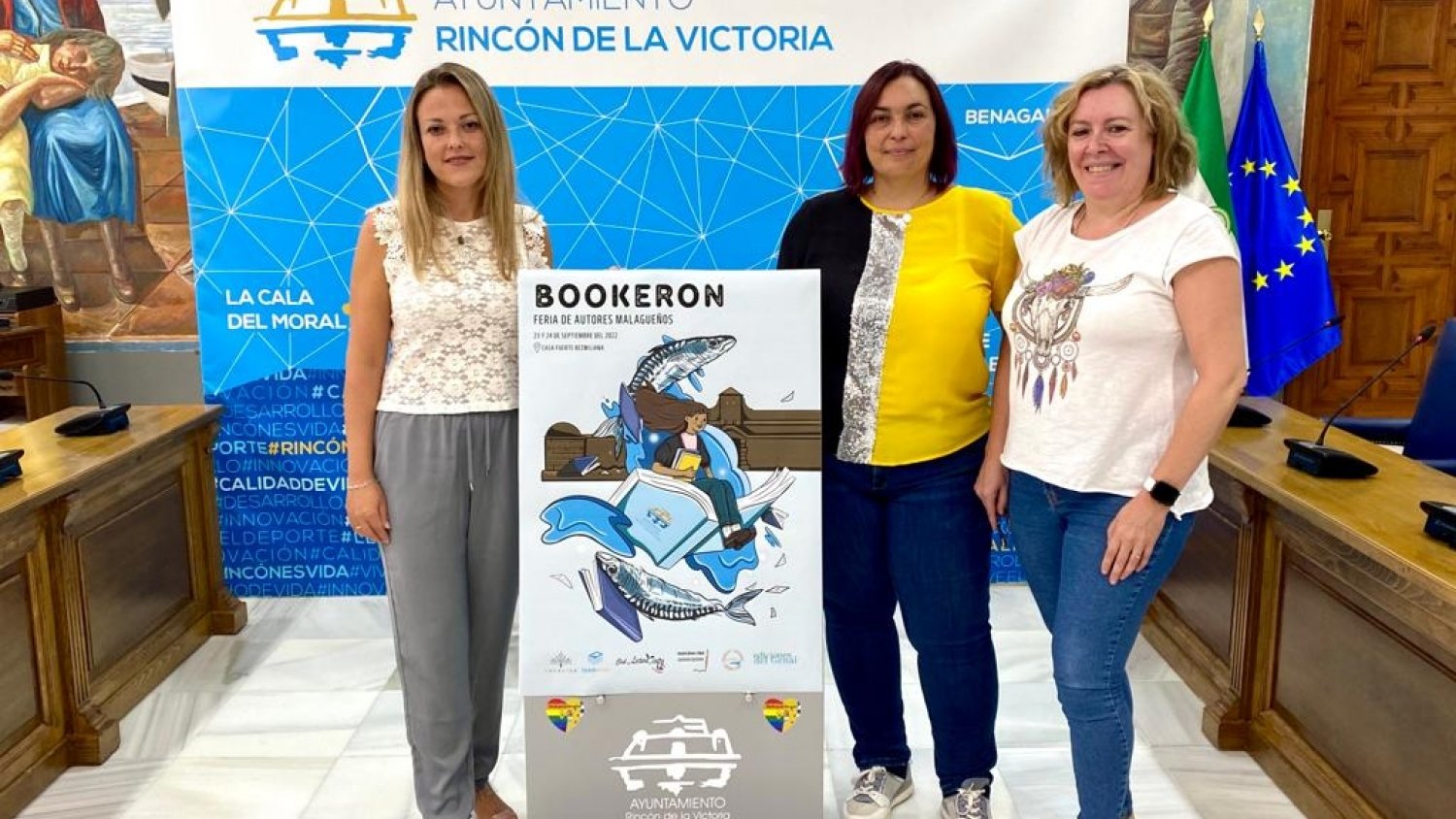 Rincón de la Victoria reunirá a más de un centenar de autores malagueños en la I Feria Literaria `Bookeron´