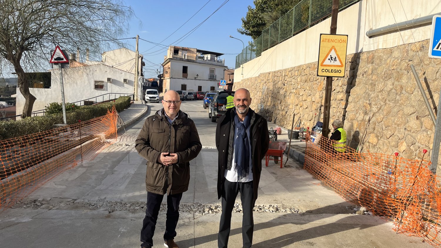 Vélez-Málaga mejora la seguridad vial en el entorno del CEIP La Gloria