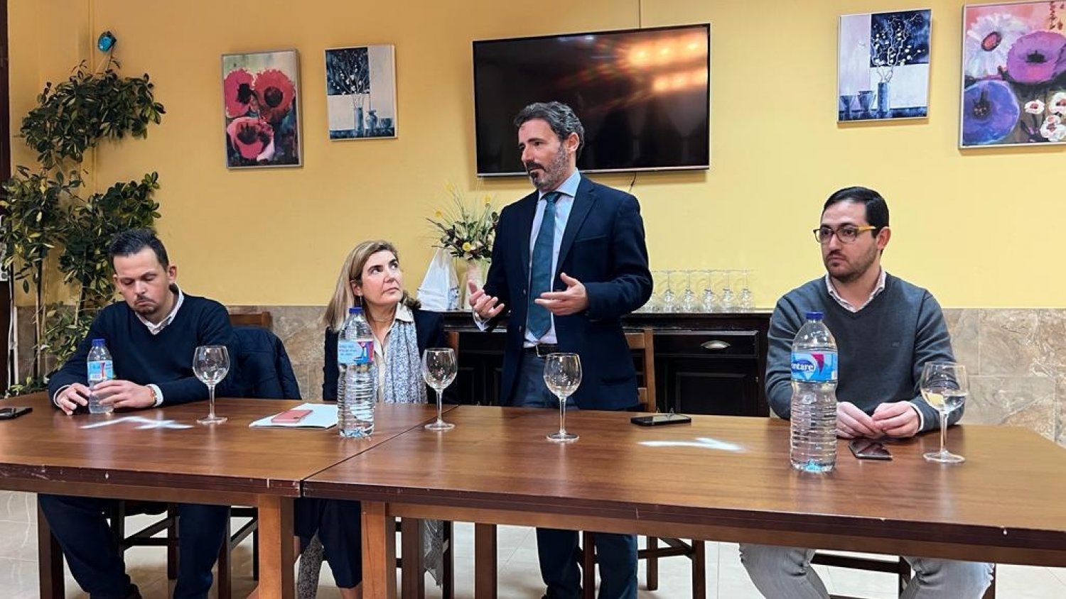 El PP destaca su compromiso con los empresarios y autónomos del interior de la provincia