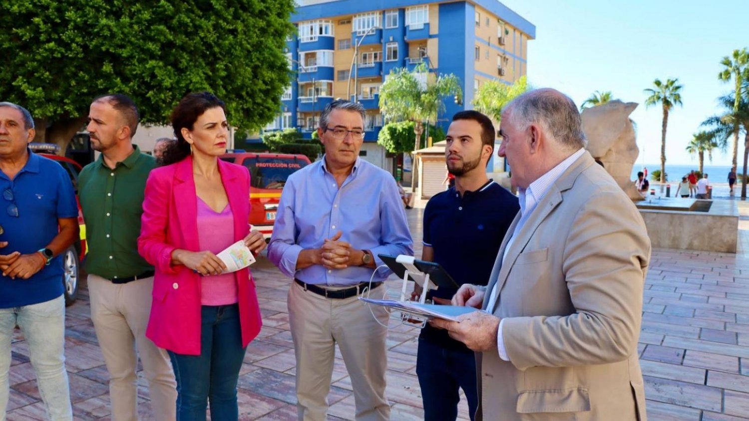 Diputación inicia en Rincón de la Victoria la implantación del Estudio Estratégico ante Riesgos Extraordinarios en la Axarquía