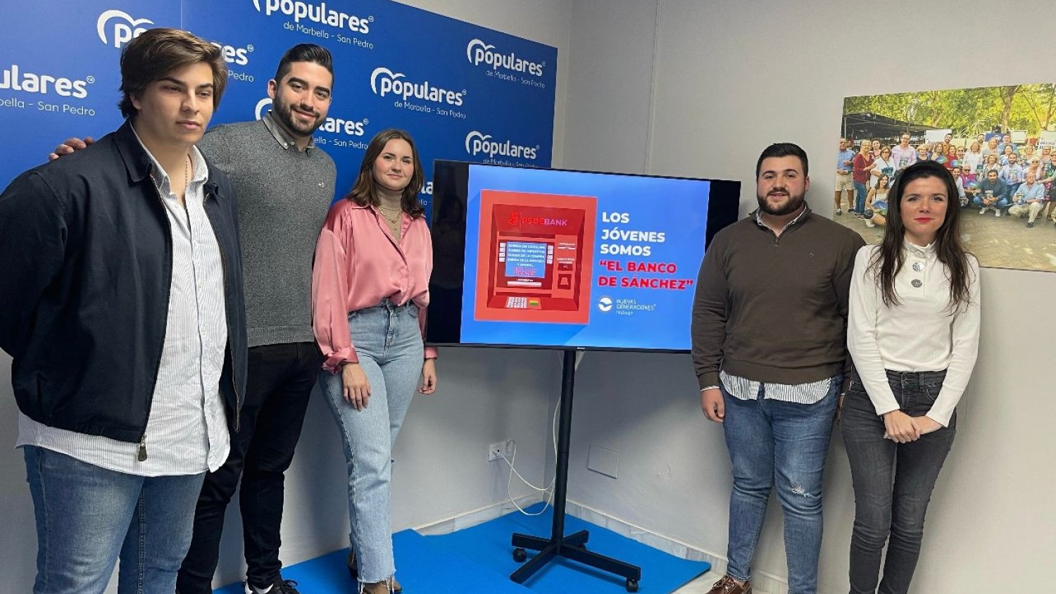 NNGG Marbella - San Pedro critica que Sánchez ignore a los jóvenes durante la inflación