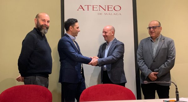 Ayuntamiento de Ojén y Ateneo de Málaga renuevan por octavo año el convenio de colaboración