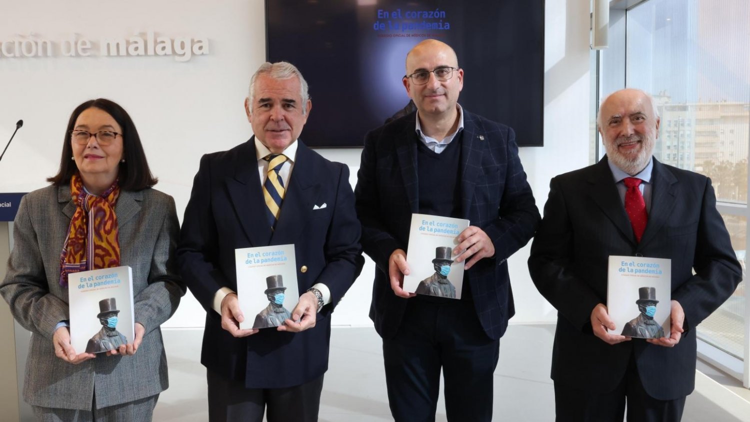 Diputación y el Colegio de Médicos editan un libro con las vivencias de 39 profesionales en el confinamiento