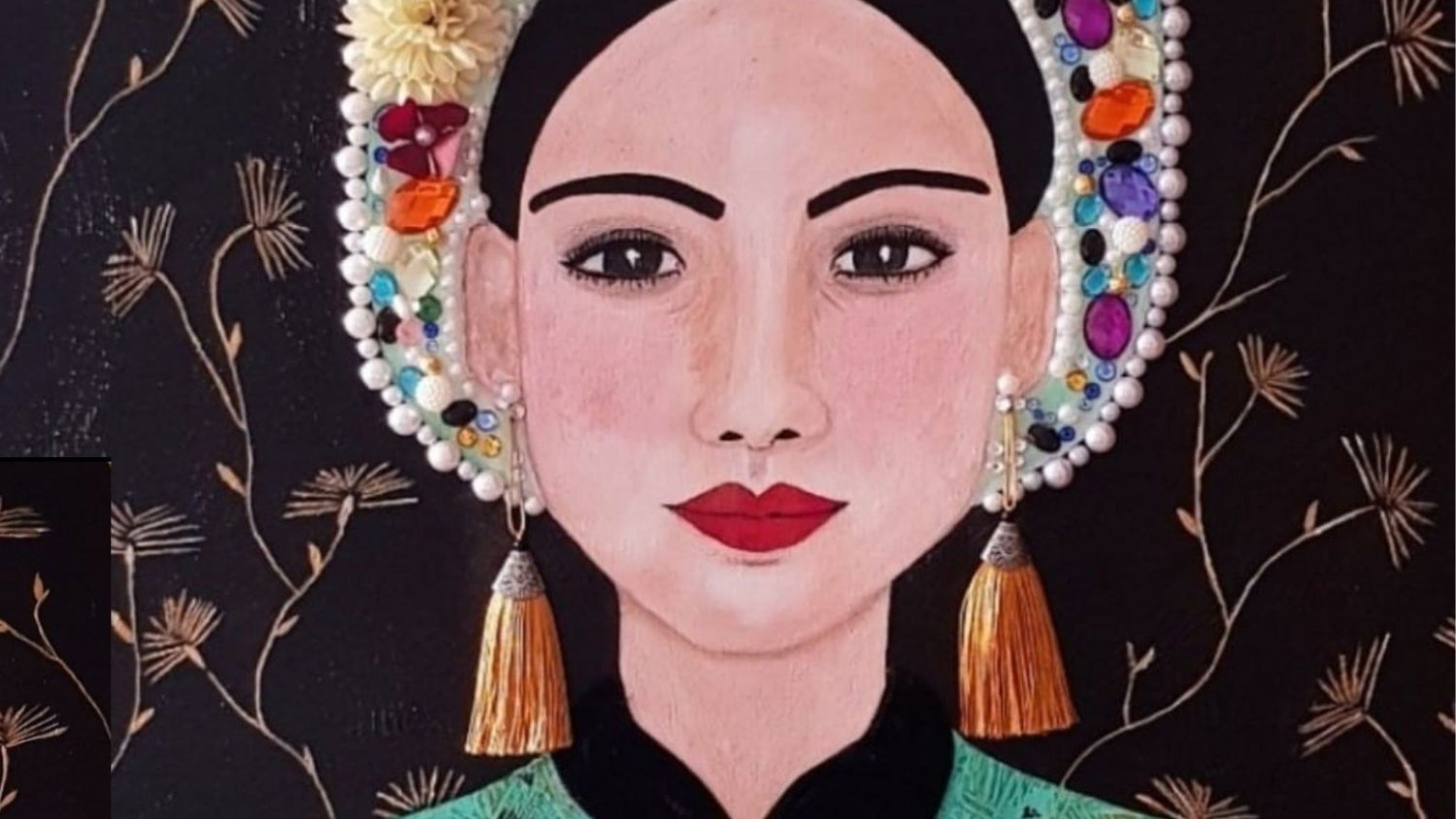 La Casa de Las Tejerinas acoge una exposición de pinturas de la artista contemporánea Lu Gómez