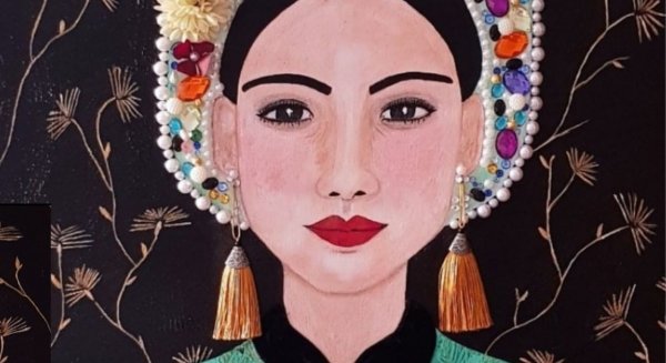 La Casa de Las Tejerinas acoge una exposición de pinturas de la artista contemporánea Lu Gómez