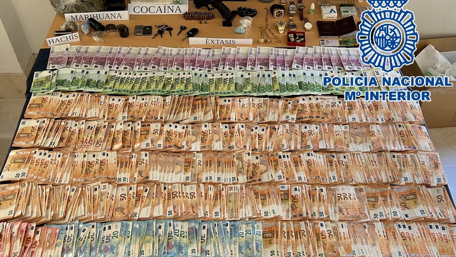 La Policía Nacional erradica en Antequera un grupo criminal dedicado a la venta de droga