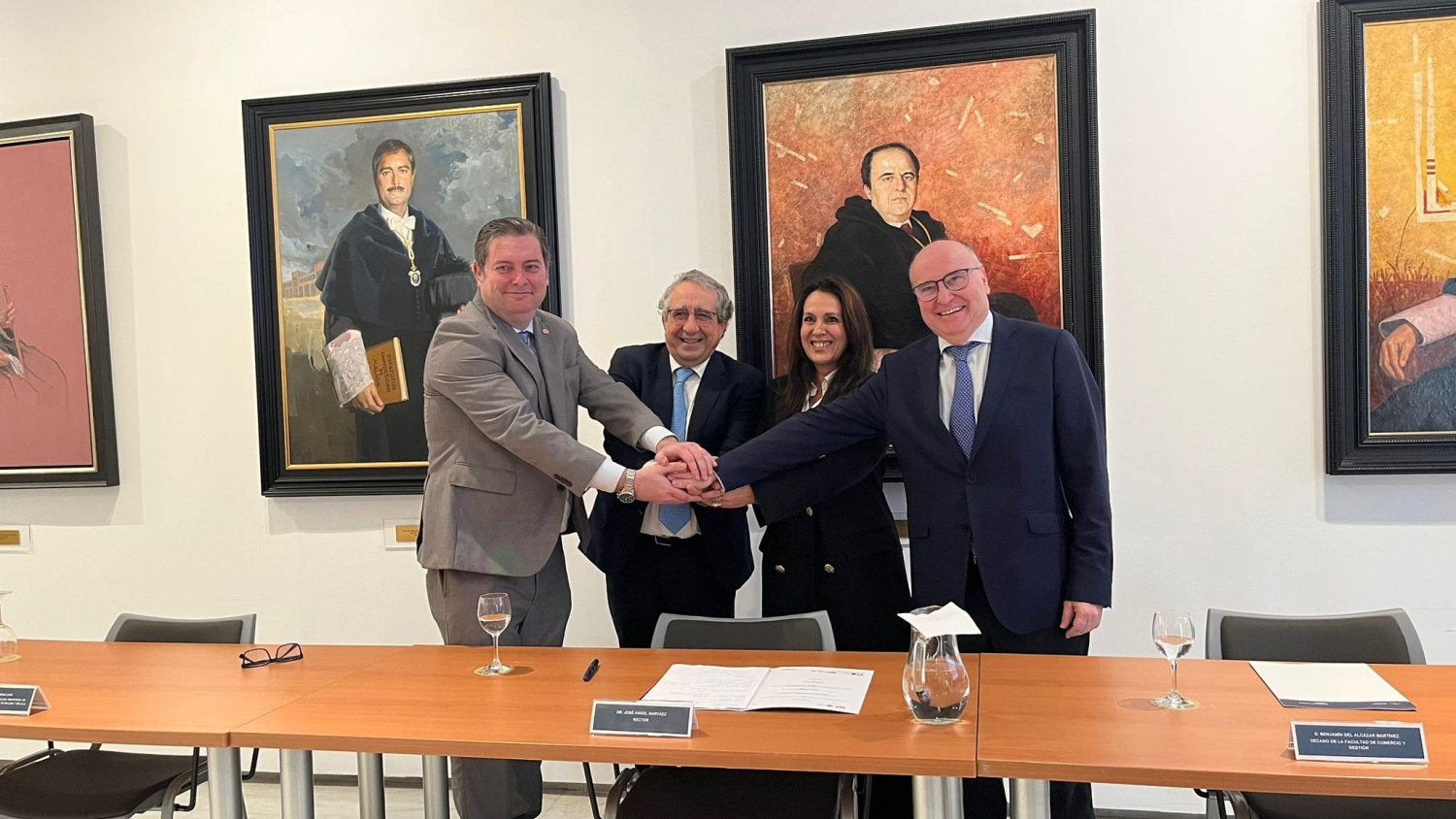 UMA.- La Universidad y el Colegio de Administradores de Fincas se unen para lanzar la Cátedra de Estudios CAF