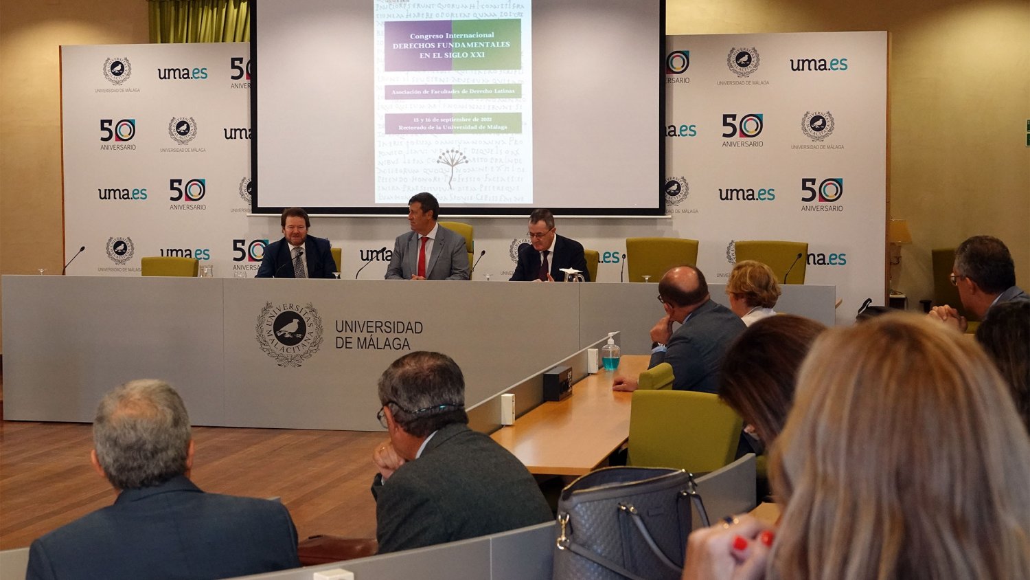 UMA.- El Rectorado acoge el Congreso Internacional ‘Derechos Fundamentales en el Siglo XXI'