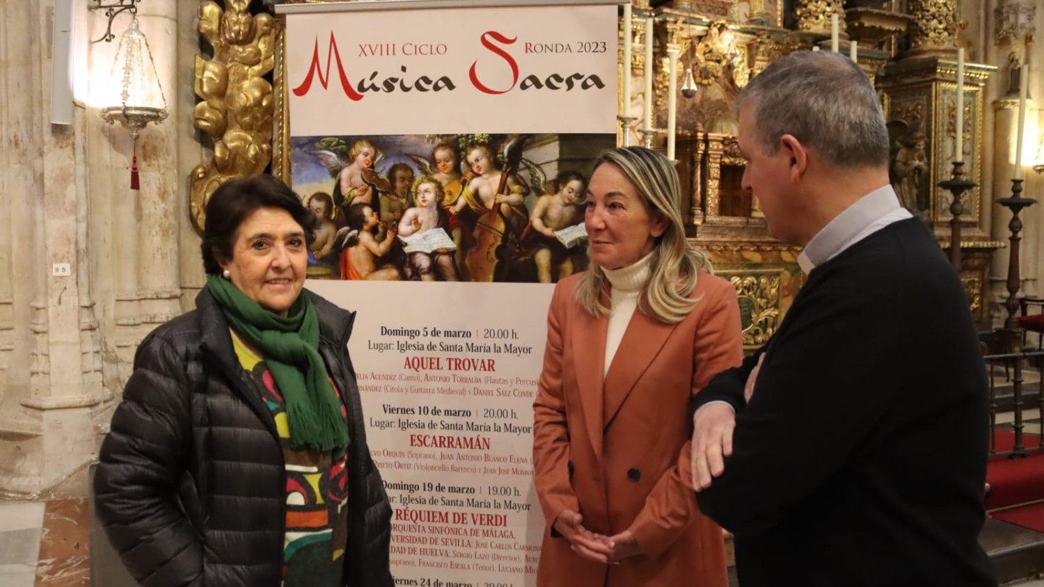 El Ayuntamiento promueve el XVIII Ciclo de Música Sacra de Ronda