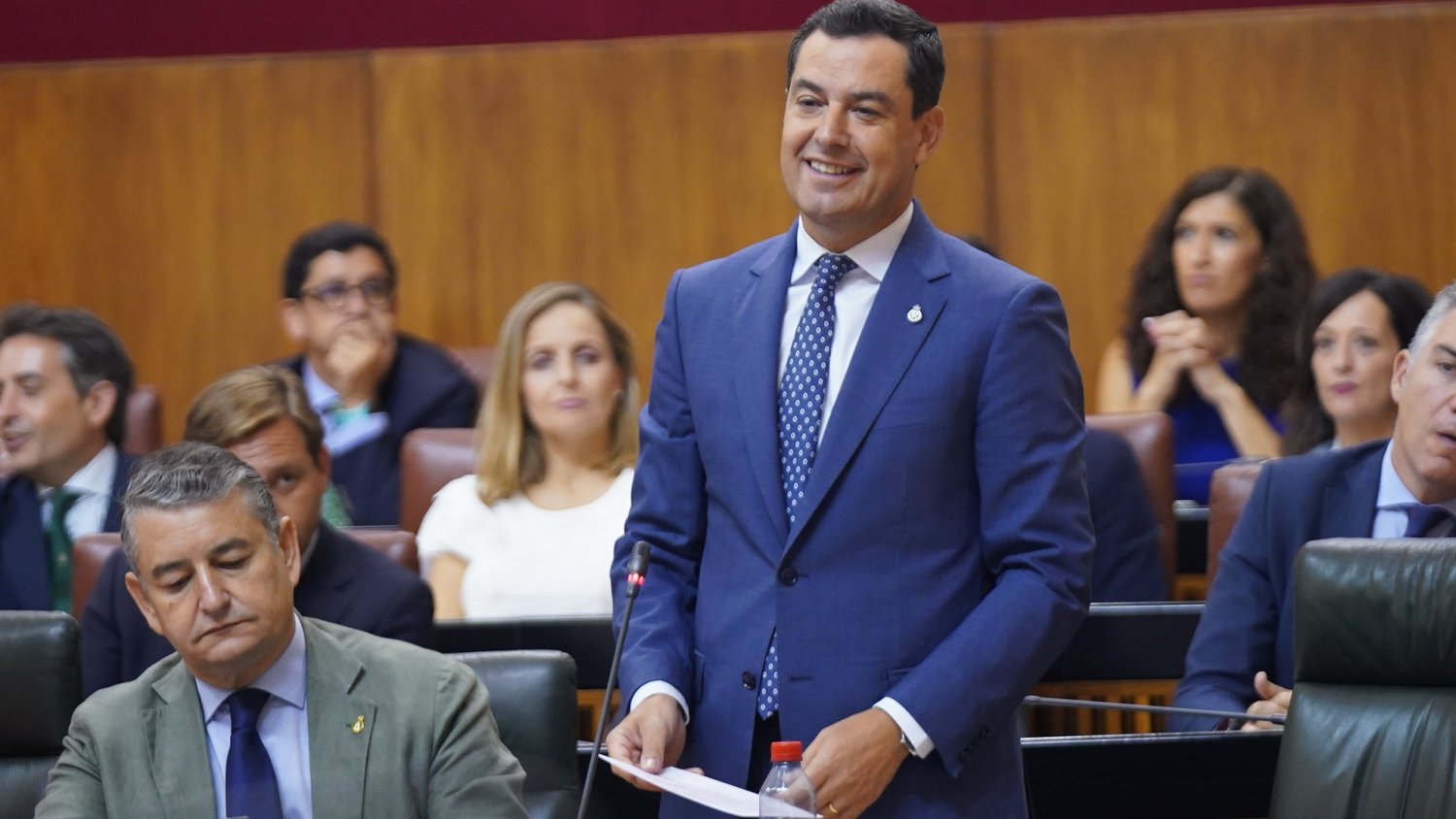 Moreno afirma que el Gobierno andaluz será continuista en la lucha contra la sequía