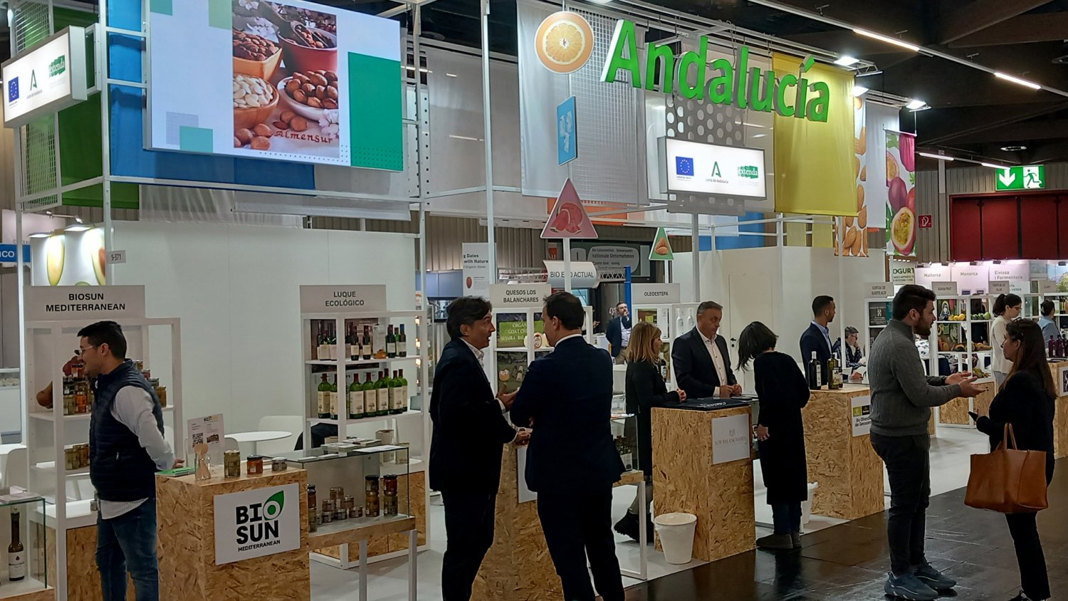 La Junta potencia la internacionalización del sector ecológico en la feria alemana BioFach