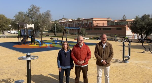 Medio Ambiente acomete la renovación integral del parque del Sagrado Corazón de Almayate
