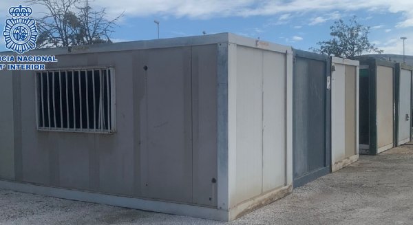 Un detenido por el robo de cinco casetas de obra en instalaciones del Málaga C.F. en El Viso
