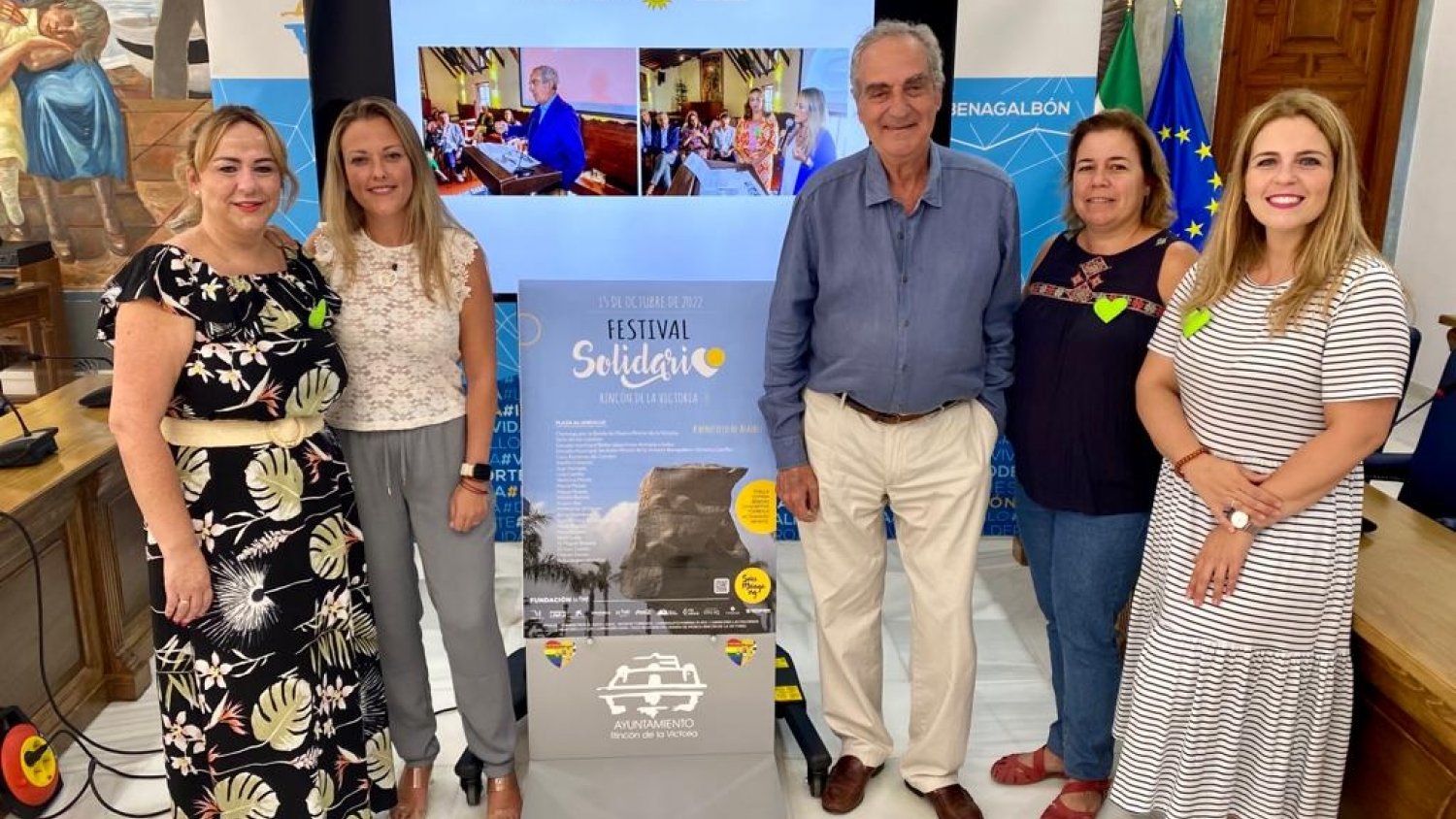 Rincón de la Victoria celebra el Festival Solidario `Soles de Málaga´ a beneficio de la Asociación ASALBEZ