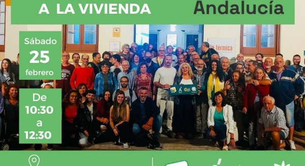 Por Andalucía convoca a colectivos para proponer soluciones a la situación de la vivienda