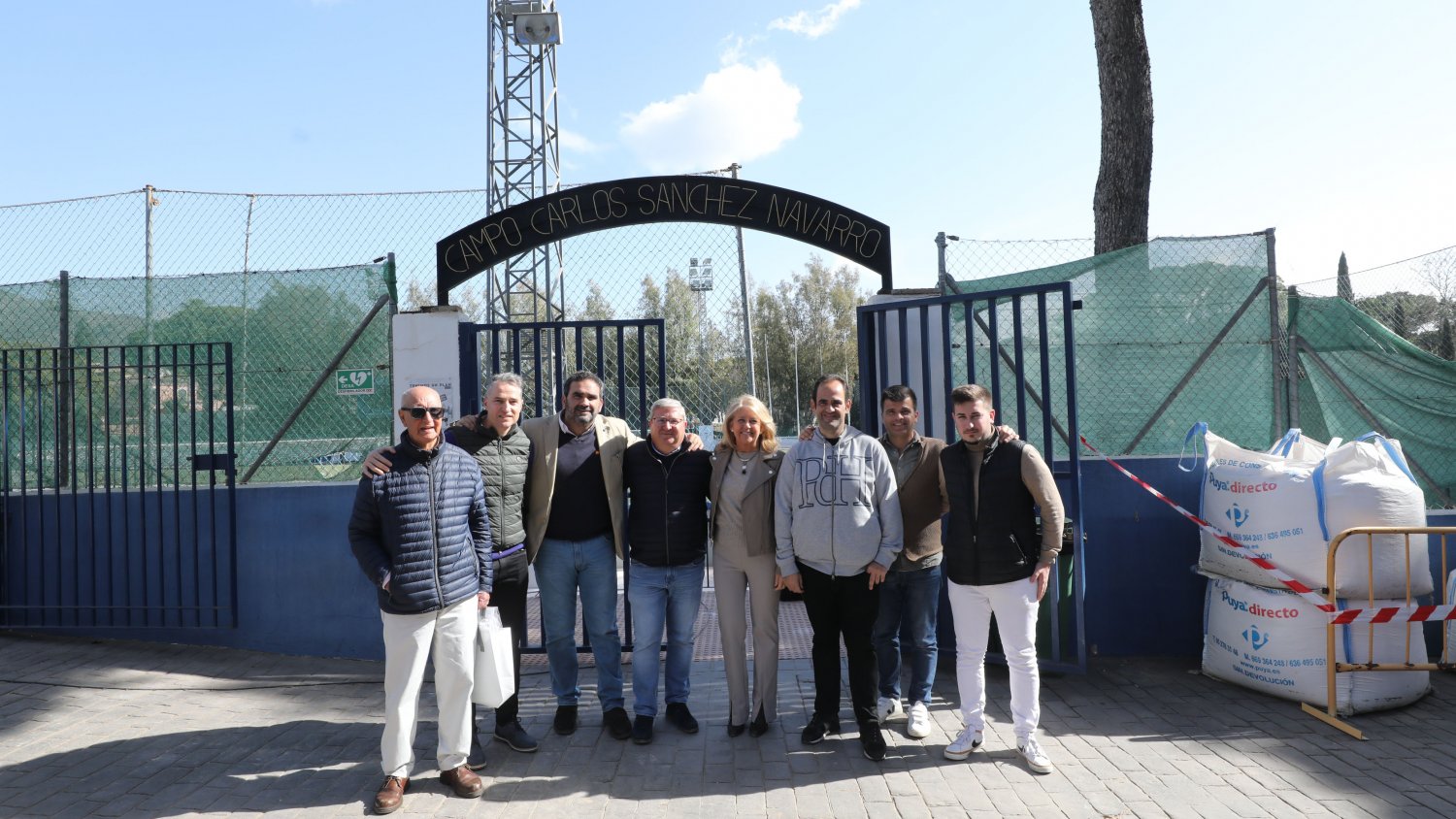 Marbella crea una sala de usos múltiples en el campo de fútbol del Vigil de Quiñones 