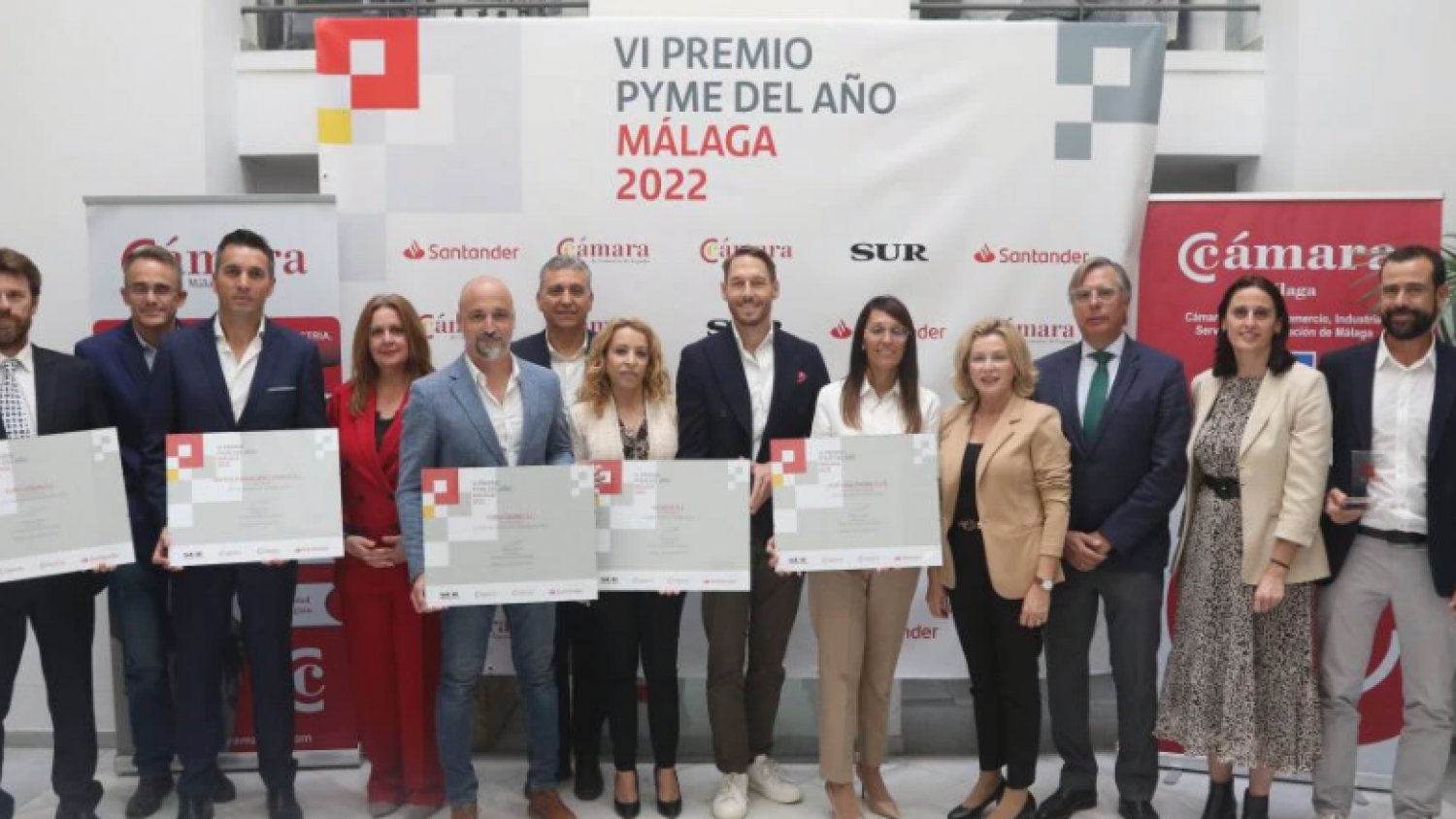 Banco Santander y Cámara de Málaga lanzan la séptima edición del Premio Pyme del Año