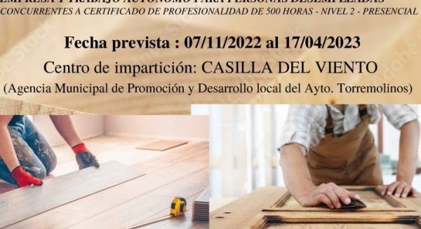 Torremolinos abre el plazo de solicitud para los cursos gratuitos de formación para desempleados