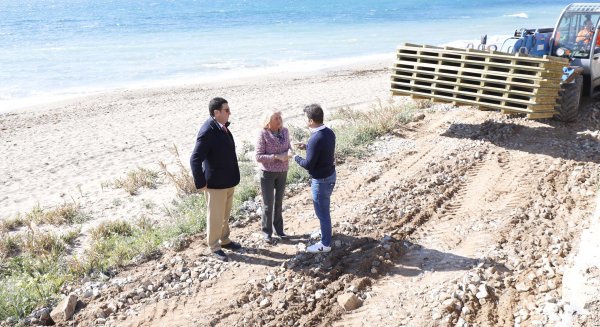 El Ayuntamiento de Marbella finalizará antes de Semana Santa un nuevo tramo de la Senda Litoral 