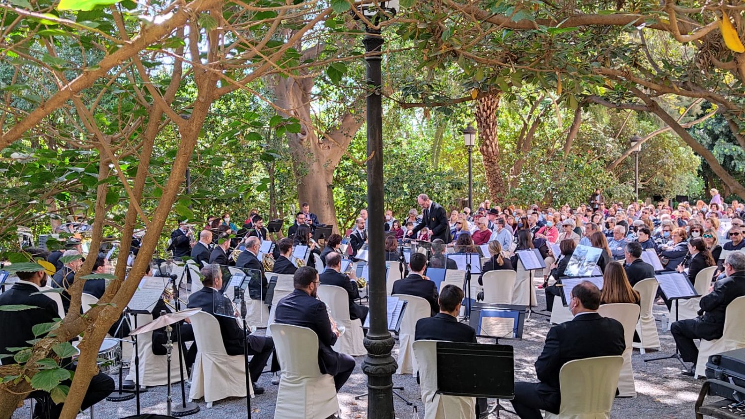 La Banda Municipal de Música vuelve este domingo al Jardín Botánico