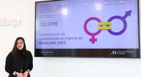 Diputación destina 300.000 euros a ayuntamientos y asociaciones de mujeres 