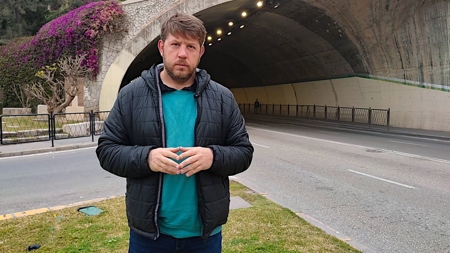Podemos propone que la remodelación del túnel de la Alcazaba incluya un carril-bici