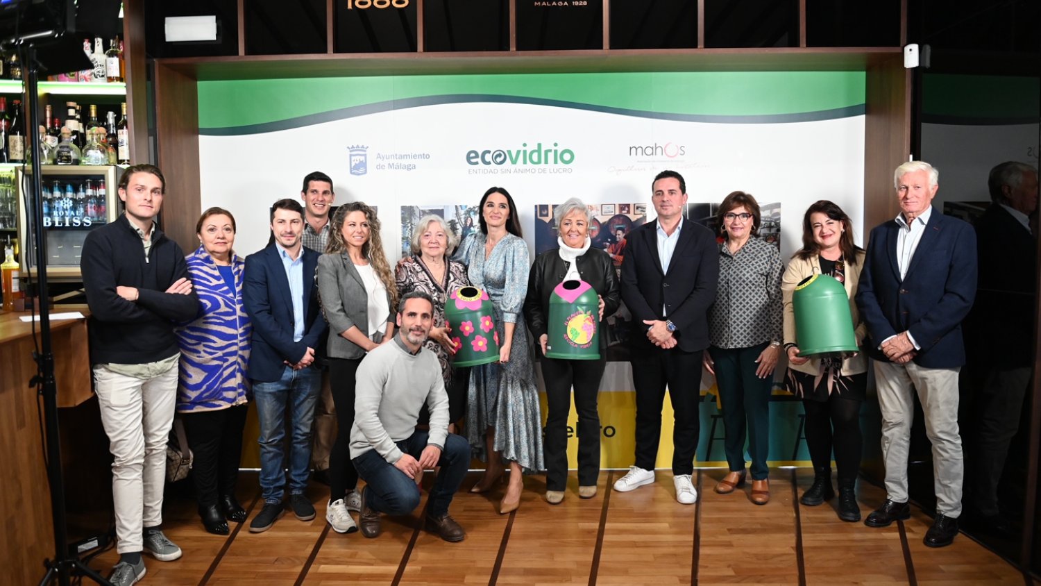 Ecovidrio homenajea a ocho establecimientos icónicos de Málaga