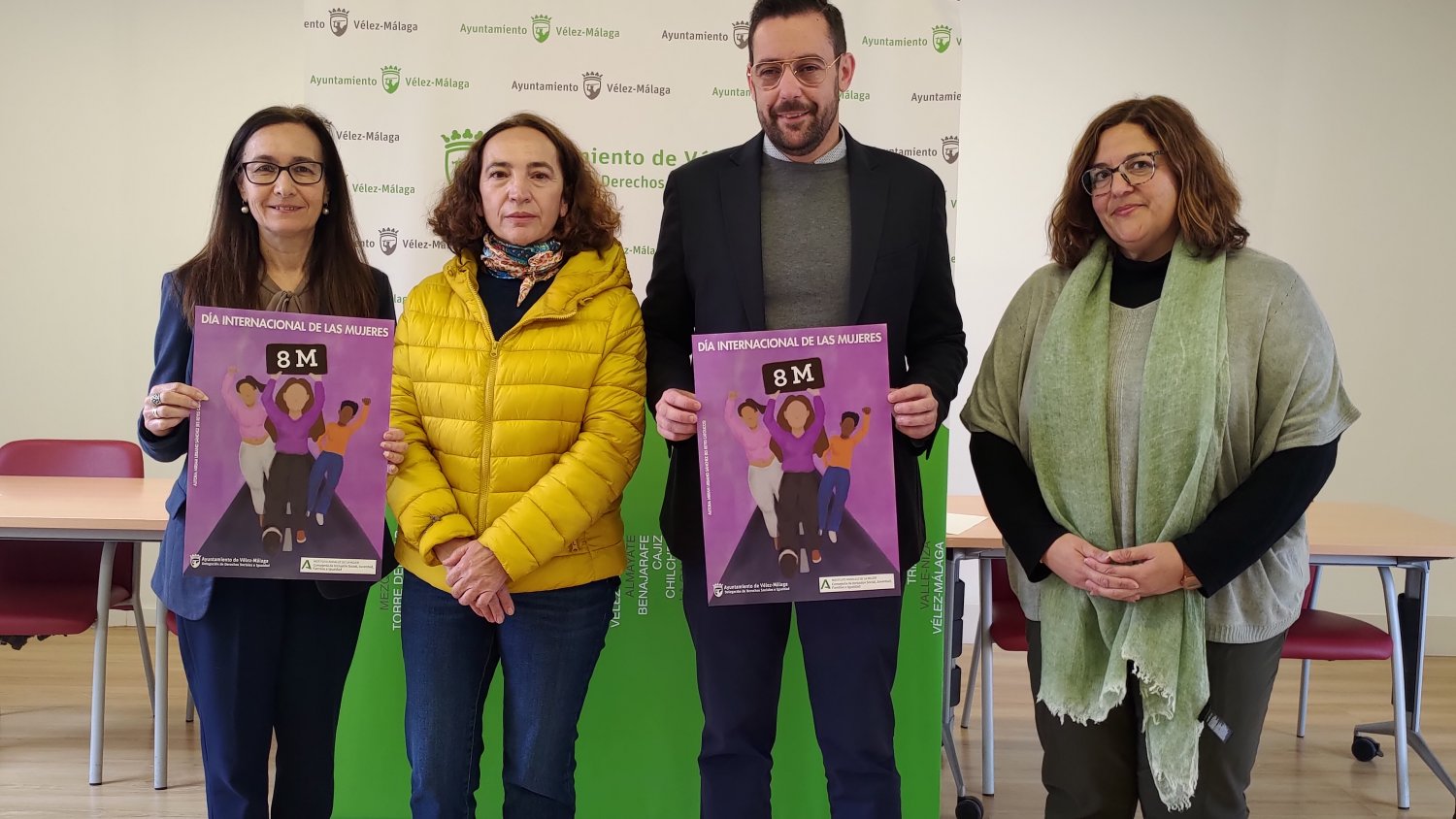 Vélez-Málaga presenta la programación de actividades para conmemorar el 8M