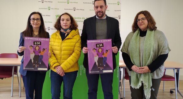 Vélez-Málaga presenta la programación de actividades para conmemorar el 8M