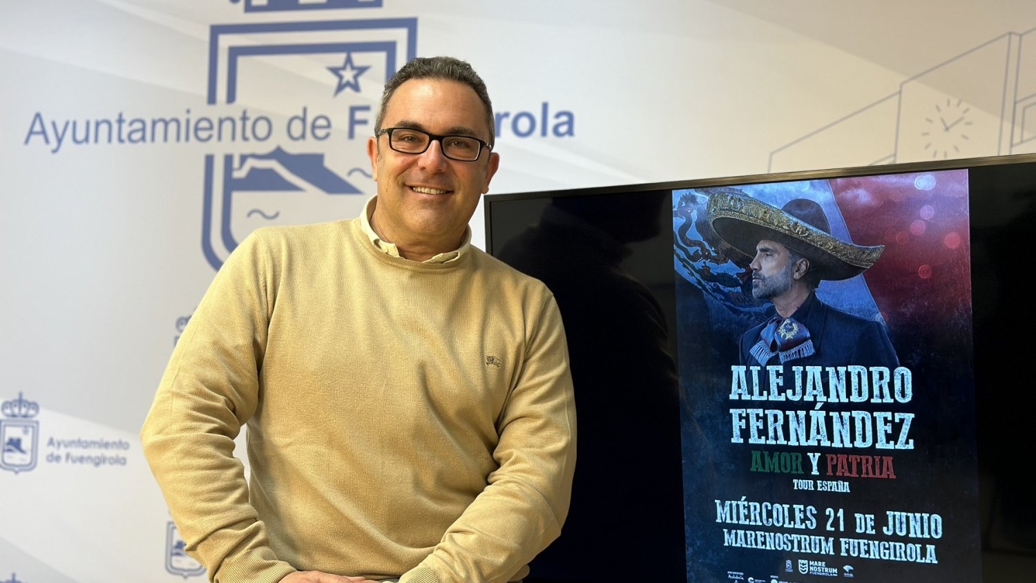 Alejandro Fernández regresa el 21 de junio a Marenostrum Fuengirola