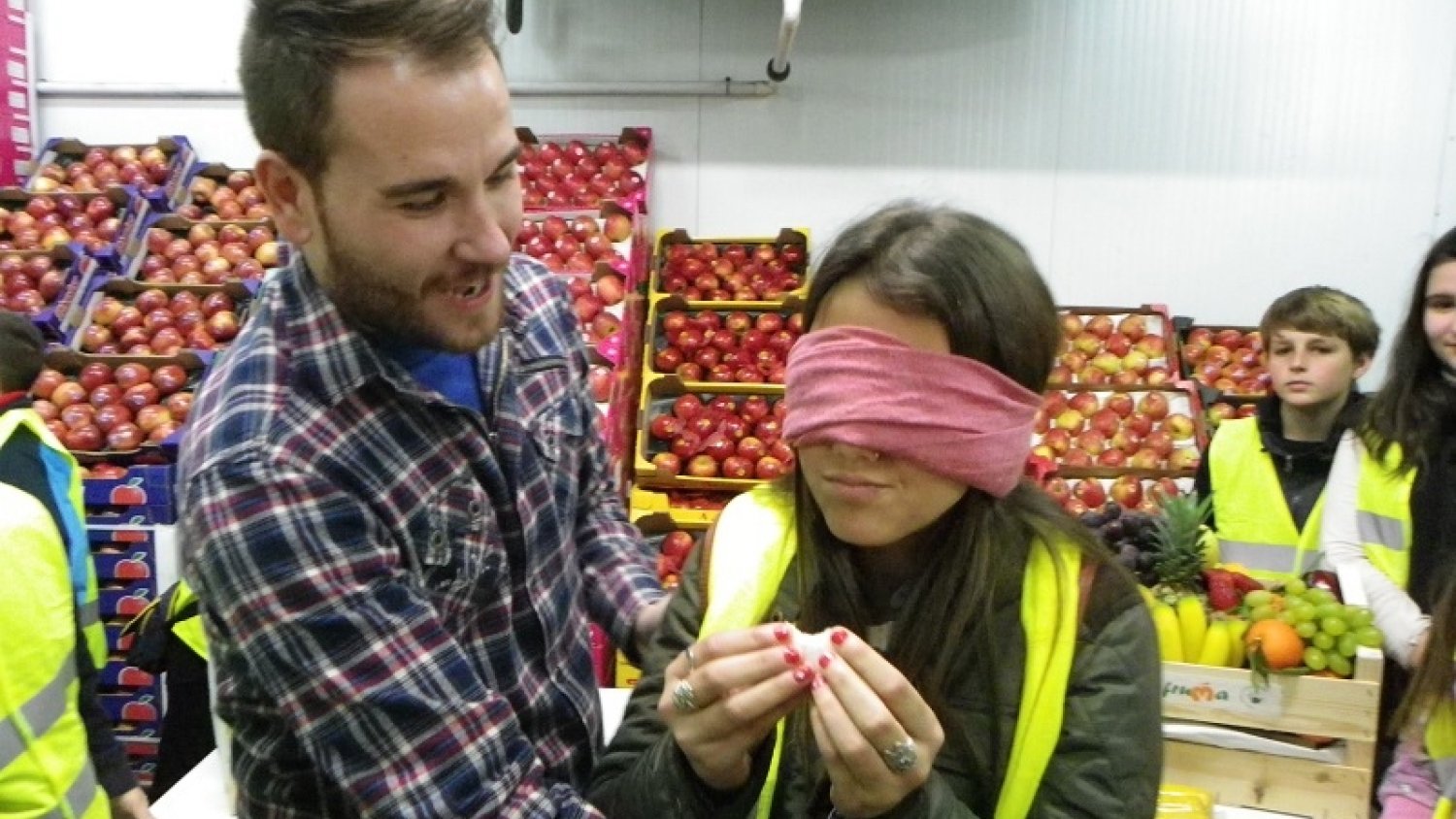 Mercamálaga retoma las visitas escolares a sus instalaciones y se desplazará para fomentar una alimentación saludable