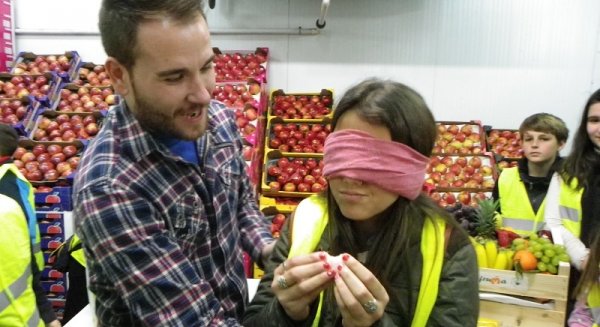 Mercamálaga retoma las visitas escolares a sus instalaciones y se desplazará para fomentar una alimentación saludable