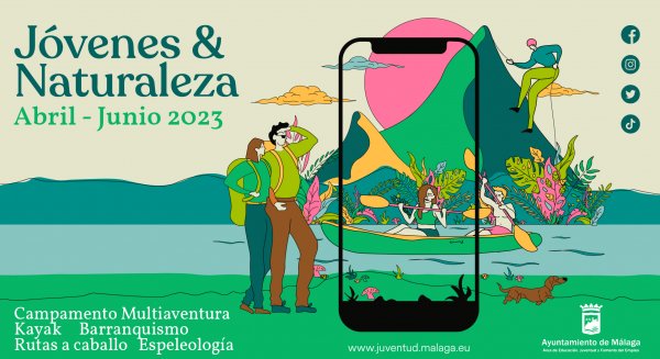 El programa municipal 'Jóvenes y Naturaleza' oferta esta primavera 180 plazas 