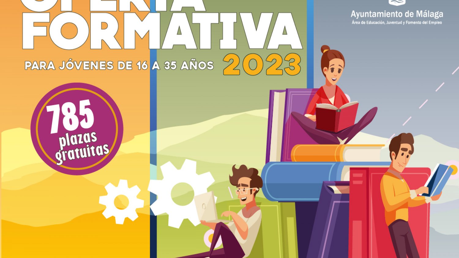 El Ayuntamiento pone en marcha la oferta formativa para jóvenes con casi 800 plazas