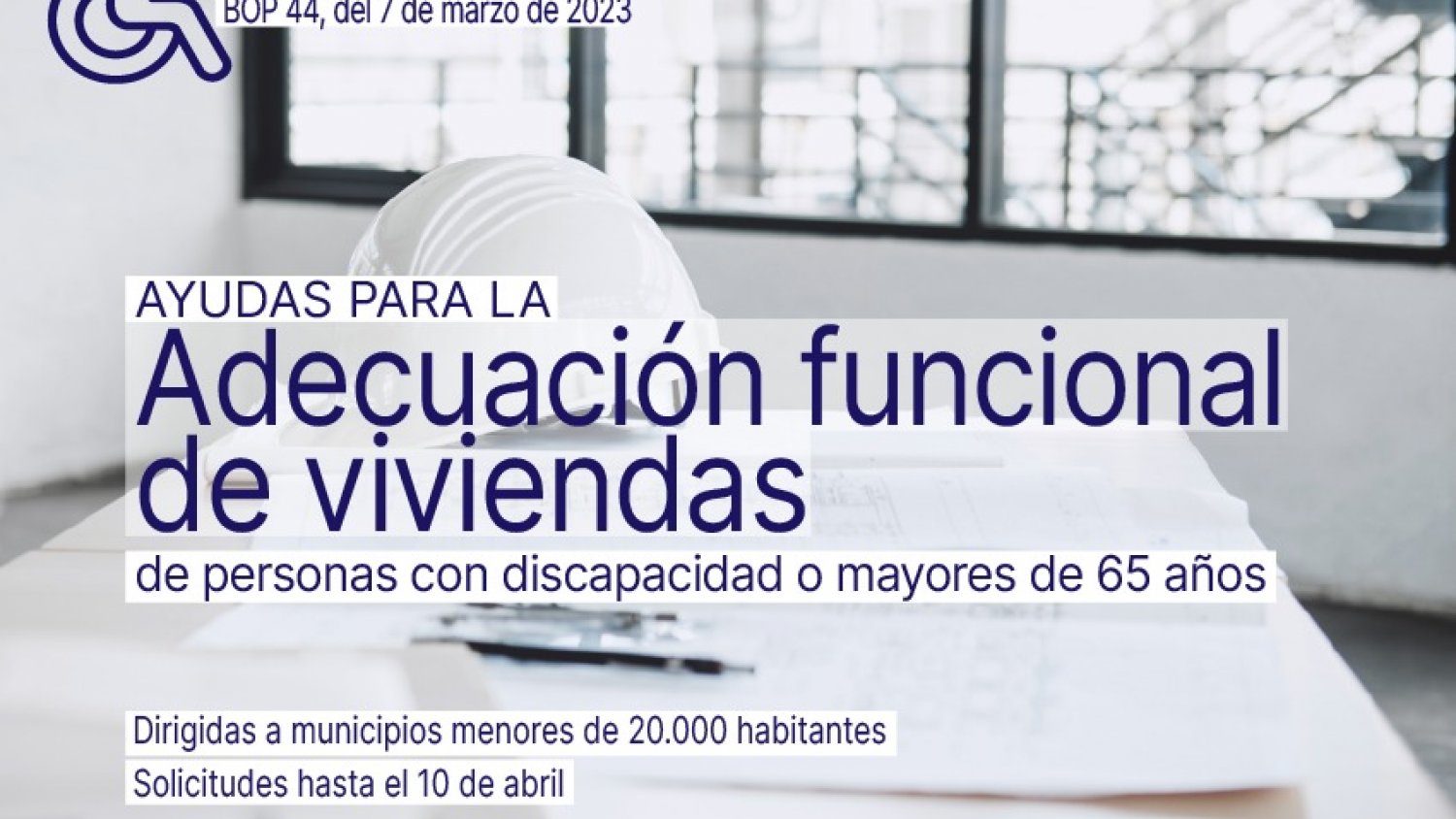 Diputación abre el plazo de solicitud de ayudas para adaptar viviendas a mayores de 65 años