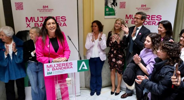 Loles López remarca en el acto del 8M que 'Andalucía es una abanderada de la igualdad'
