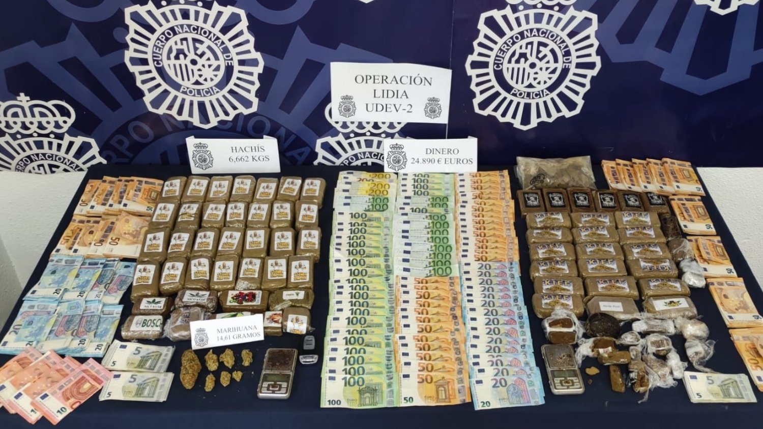 Detenidas ocho personas al desarticular un punto de venta de drogas en dos inmuebles de Mijas 